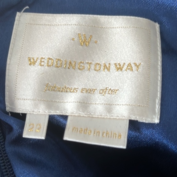 Navy Sequins Special Occasion Gown - Picture 5 of 5